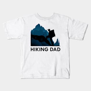 Hiking dad Kids T-Shirt